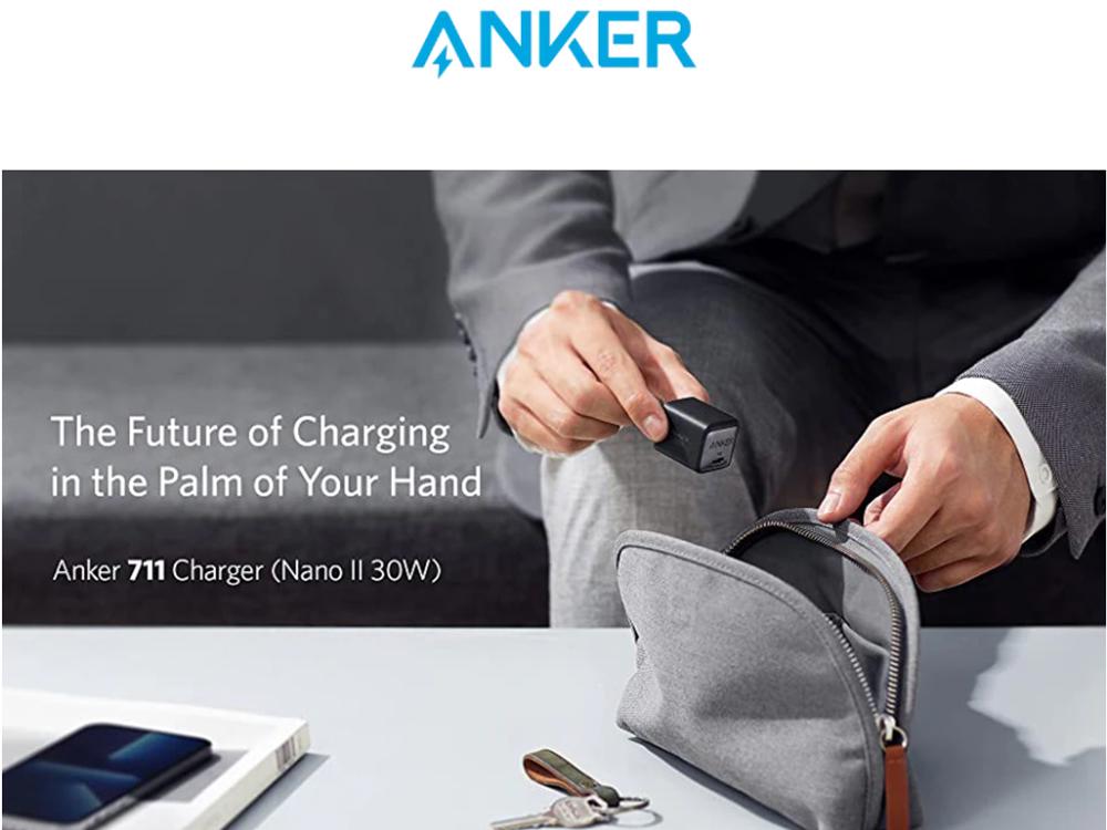 Зарядний пристрій USB Charger Anker Nano II 30 W (1011-613-00) - фото 4