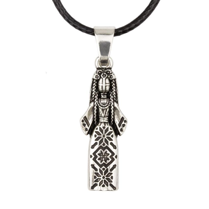 Кулон-оберіг Лялька Мотанка сріблення в подарунковому пакованні 3,9x1,1x0,27 см (27969)