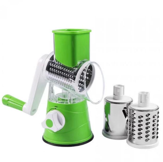 Овощерезка с насадками Tabletop Drum Grater №806 Зеленый (29029723)