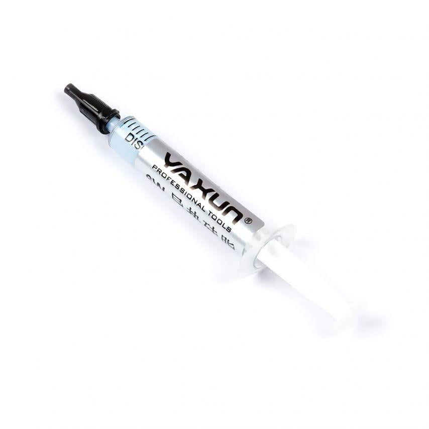 Термопаста в шприце Yaxun 6 W 3 г