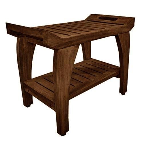 Табурет для ванной из дерева Томуро Терракот (ТВН-005032)