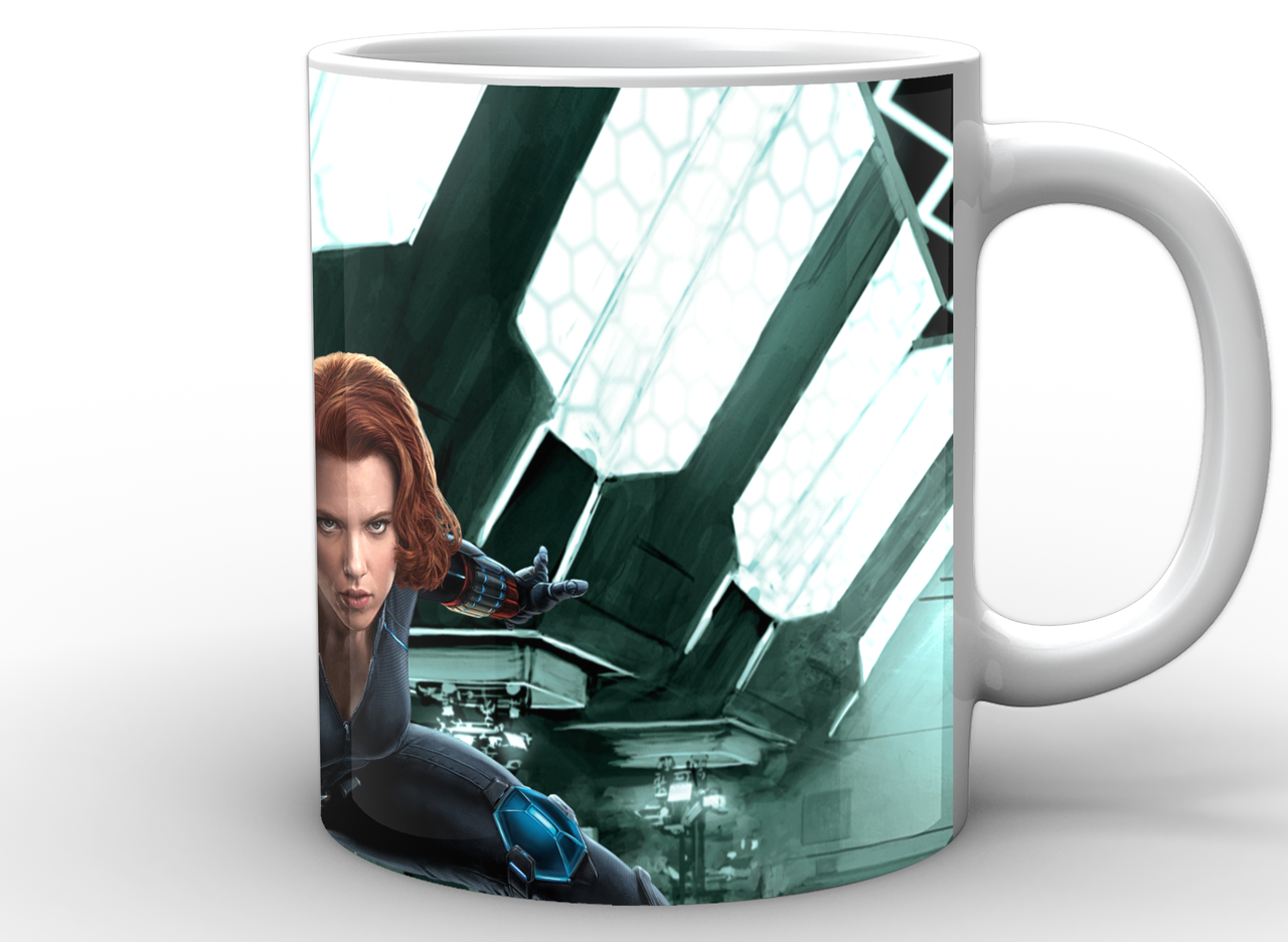 Чашка Geek Land Black Widow Черная Вдова наготове BW.02.005