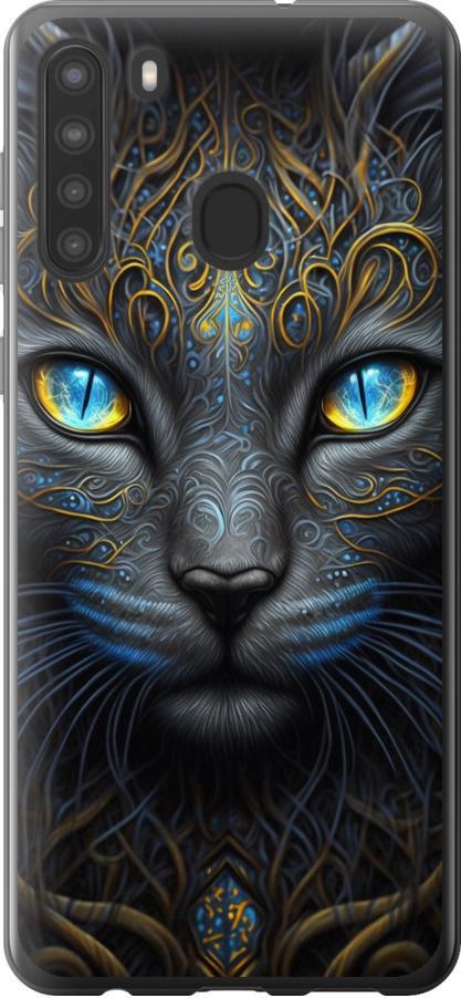 Чехол на Samsung Galaxy A21 Кошка (5548u-1841-42517) Чехол на Samsung Galaxy A21 Кошка (5548u-1841-42517)