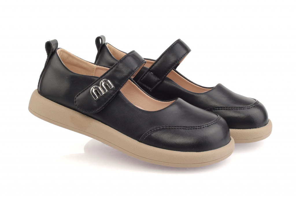 Туфлі для дівчаток 329 р. 36 Чорно-коричневий