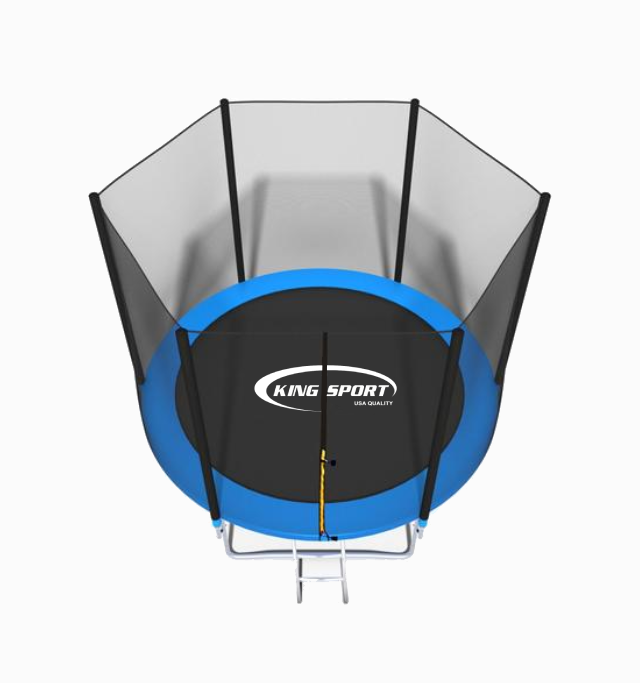 Батут с сеткой KingSport с лестницей 404 см (2943161) - фото 2 Батут с сеткой KingSport с лестницей 404 см (2943161) - фото 2