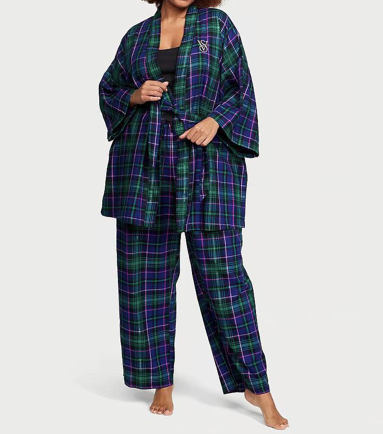 Комплект для дома 3в1 Victoria's Secret flannel M/L 3 шт. (0014) - фото 2