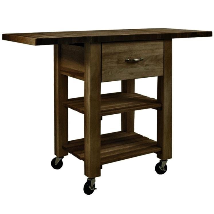 Стол-тележка из дерева Тифтон Капучино (СТЛ-001909) Стол-тележка из дерева Тифтон Капучино (СТЛ-001909)