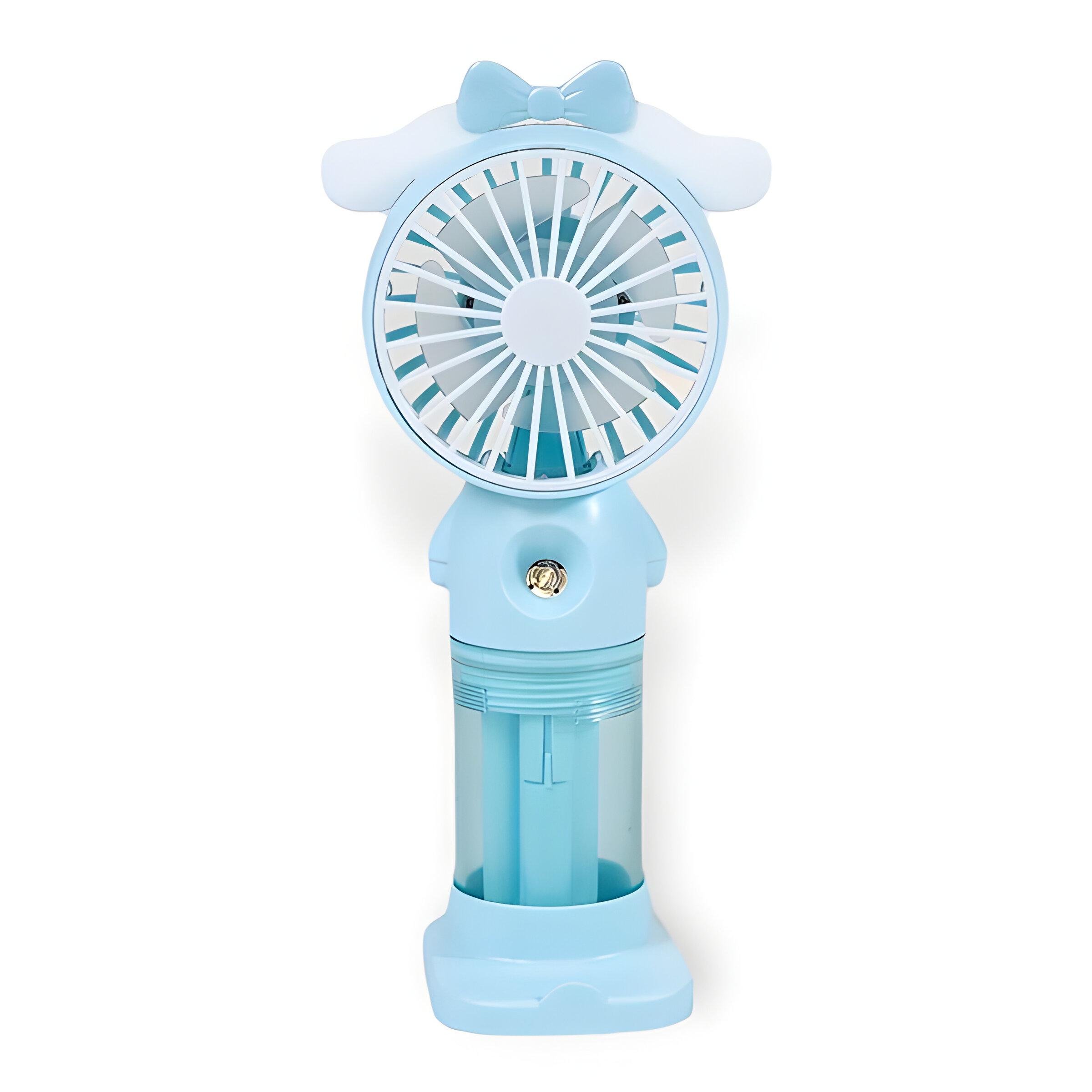 Вентилятор детский с увлажнителем воздуха Cinnamoroll Голубой (P27)