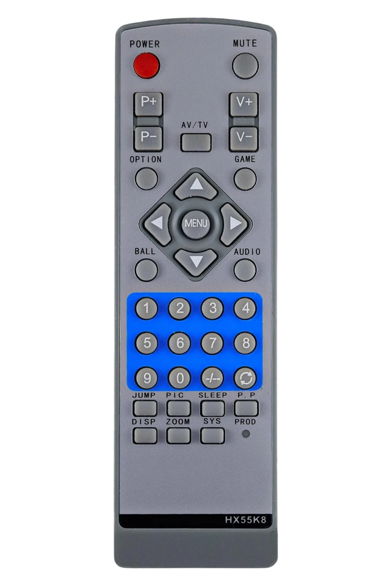 Пульт для телевізора China TV корпус BRAVIS HX55K8 (1155)