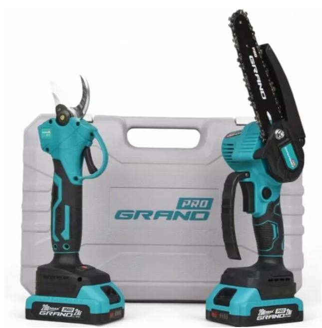 Набір акумуляторний Grand 2G Секатор СА-20BL/Пила АПЦ-20/6"-2 BL 20В (68789)
