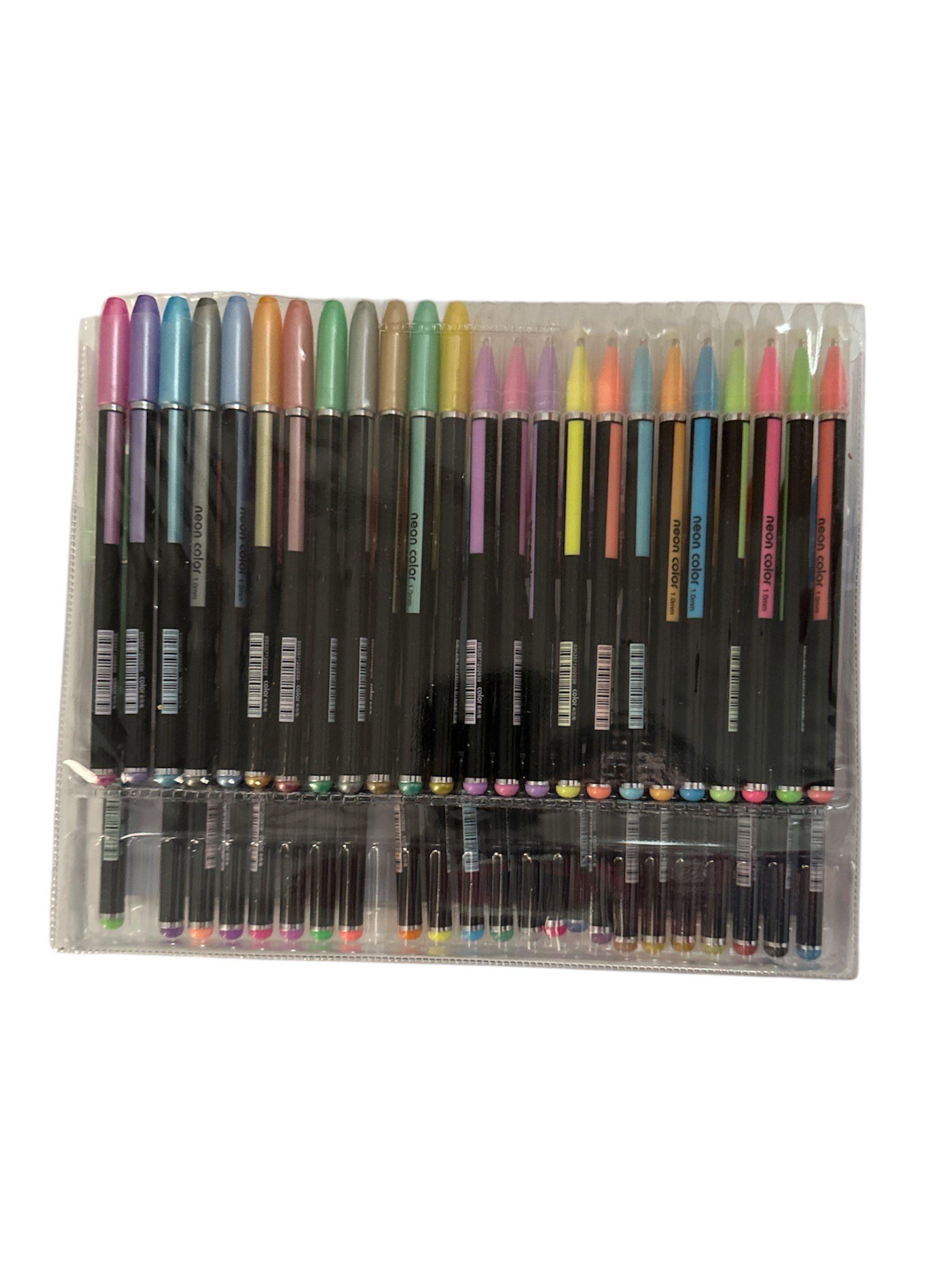 Ручка гелевая ZUIXUA neon color 48 цветов (26157992) - фото 2