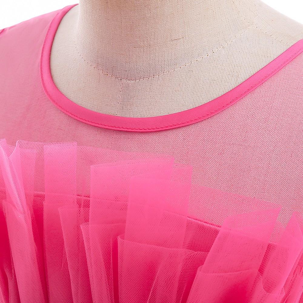 Платье праздничное со шлейфом 130 см Фуксия (23991886) - фото 8 Платье праздничное со шлейфом 130 см Фуксия (23991886) - фото 8