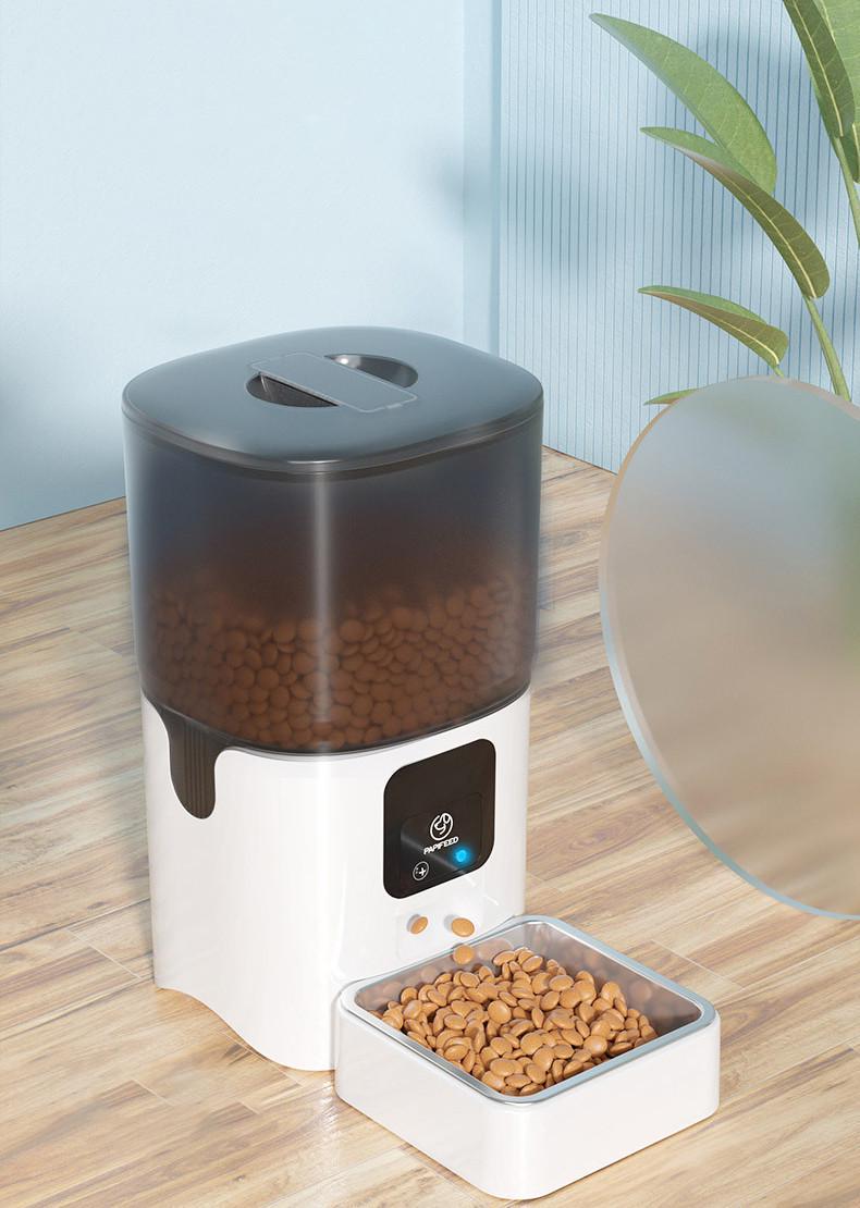 Годівниця автоматична для котів та собак Papifeed 6 л з Wi-Fi Білий (1453409807) - фото 3 Годівниця автоматична для котів та собак Papifeed 6 л з Wi-Fi Білий (1453409807) - фото 3