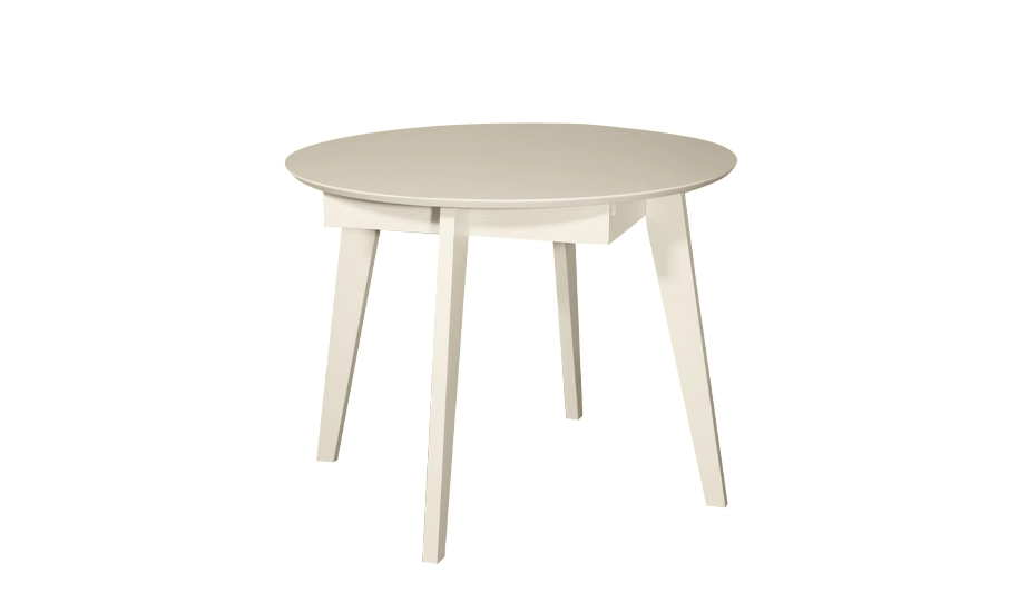 Стол Марс раскладной 900/1375x900x750 мм Кремовый (2147516421)