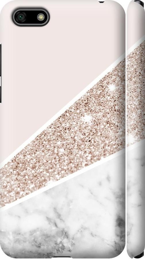 Чехол на Huawei Y5 2018 Пастельный мрамор (4342m-1500-42517)