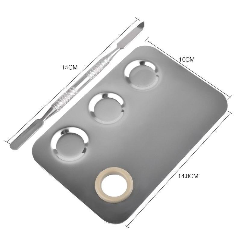 Палитра ТРИО для смешивания косметики (VIS-00069) - фото 3 Палитра ТРИО для смешивания косметики (VIS-00069) - фото 3