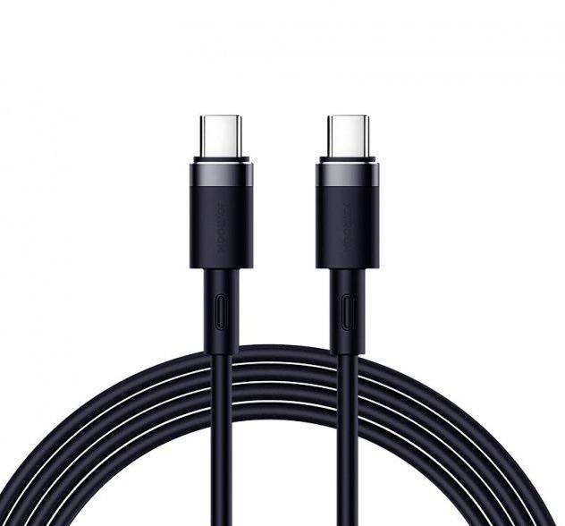 Кабель Joyroom Type-C to Type-C Liquid Silicone Data Cable S-1230N9 1,2 м Black (492f5a4c)