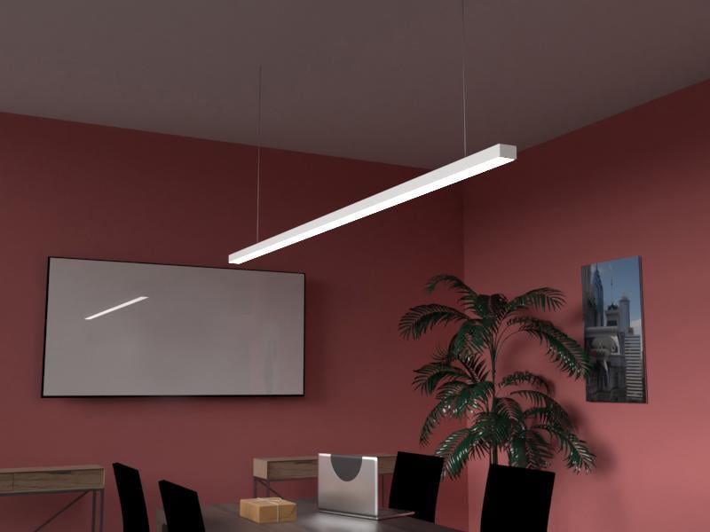 Светильник светодиодный подвесной линейный LEDUA N23-500 220V 13,5W 1250 Lm 6000К Белый (25313597) - фото 2 Светильник светодиодный подвесной линейный LEDUA N23-500 220V 13,5W 1250 Lm 6000К Белый (25313597) - фото 2