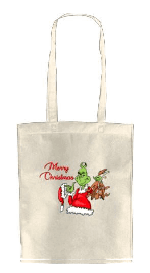 ЭКО-сумка для шопинга Merry Christmas Grinch (506449506-merry-christmas-grinch) ЭКО-сумка для шопинга Merry Christmas Grinch (506449506-merry-christmas-grinch)