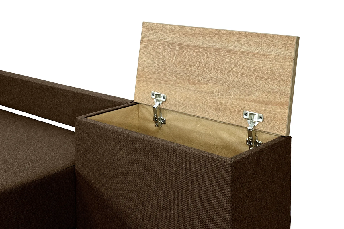 Диван кутовий Доміно 245х160 см Коричневий (29557834) - фото 9 Диван кутовий Доміно 245х160 см Коричневий (29557834) - фото 9