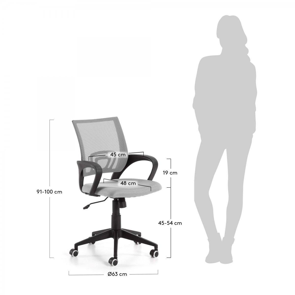 Стул LaForma EBOR Серый (C562J03) - фото 5