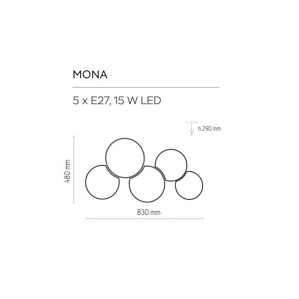 Люстра TK Lighting Mona (4185) - фото 2