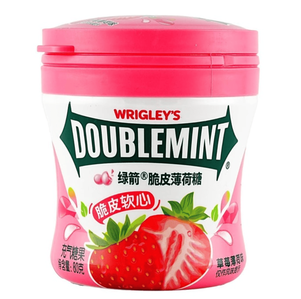 Драже Wrigley's Doublemint Strawberry Chewy Mint Candy 80 г (3022078364)