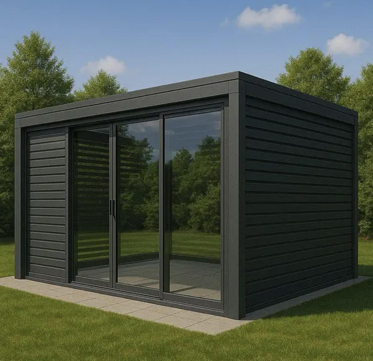 Беседка 12 м Графитовый (0219)