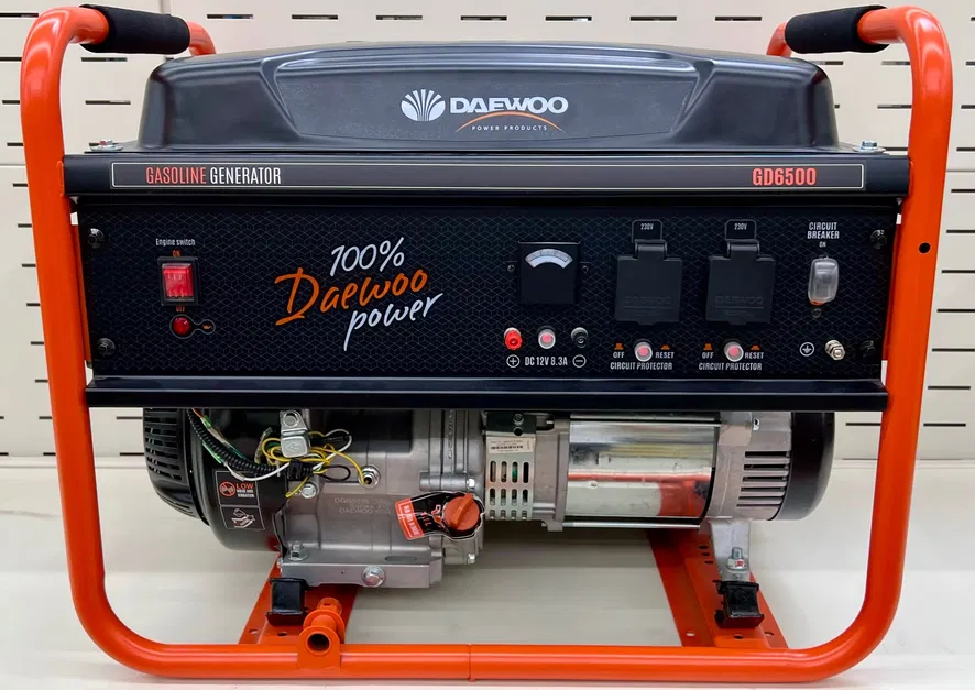 ᐉ Генератор бензиновый Daewoo GD6500/5,5 кВт