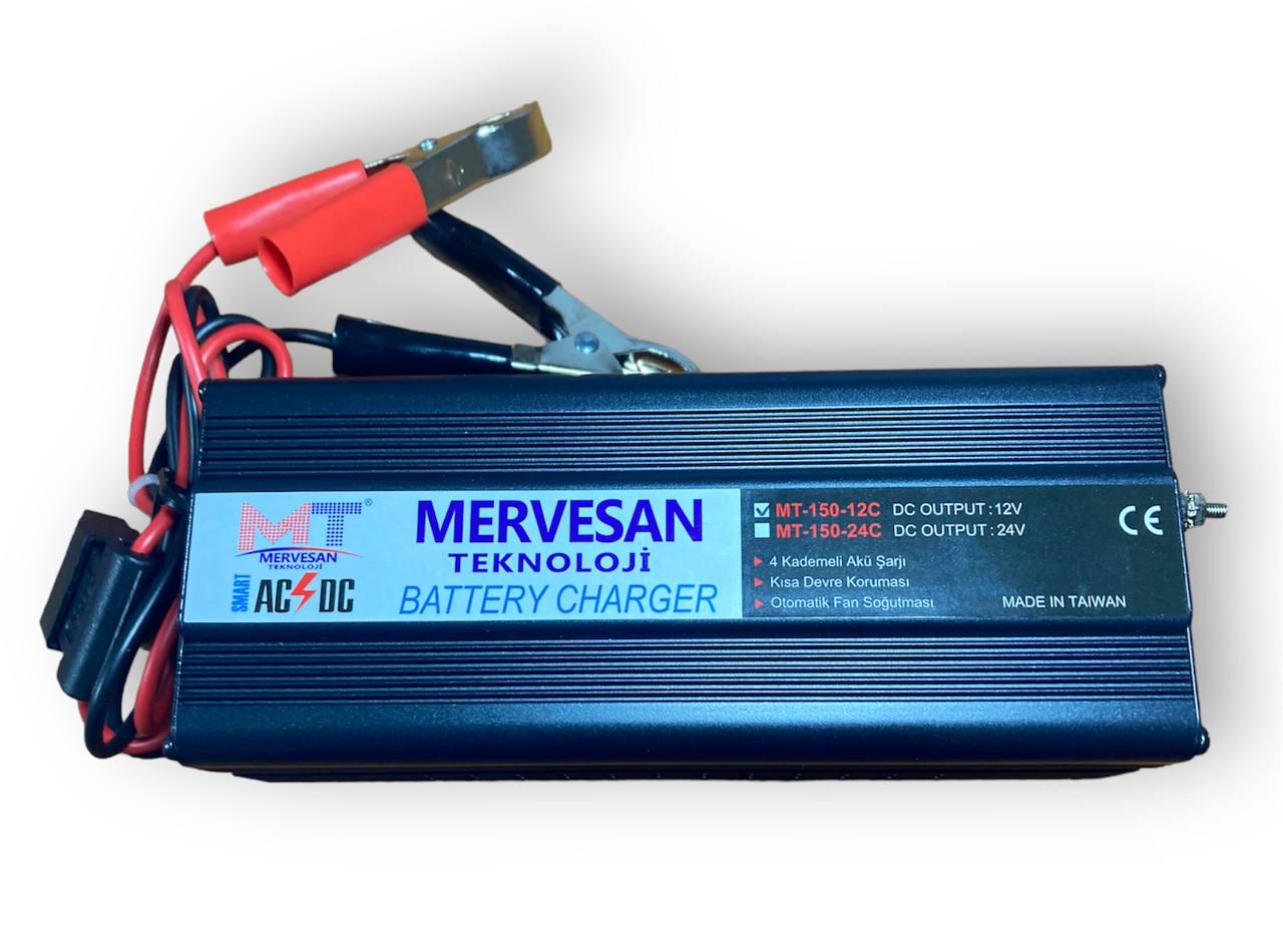 Зарядний пристрій Mervesan Teknoloji 12 V 10 Amp для акумулятора автомобіля автоматичний (463463463) - фото 9