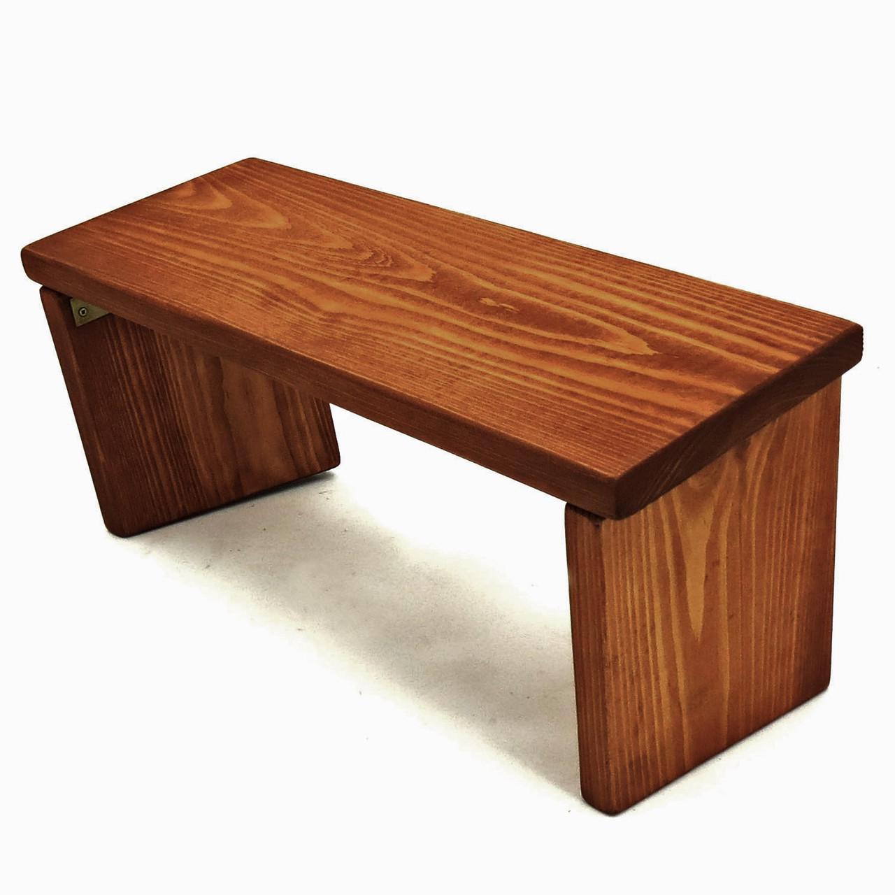 Скамейка для медитации из дерева Донмар Шафран (СМЕ-000406)