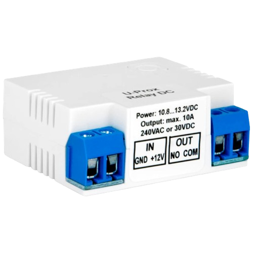 Реле управляемое для систем безопасности U-Prox Relay DC 868 МГц 12 В нагрузка 10А Белый (99633f95) - фото 4 Реле управляемое для систем безопасности U-Prox Relay DC 868 МГц 12 В нагрузка 10А Белый (99633f95) - фото 4