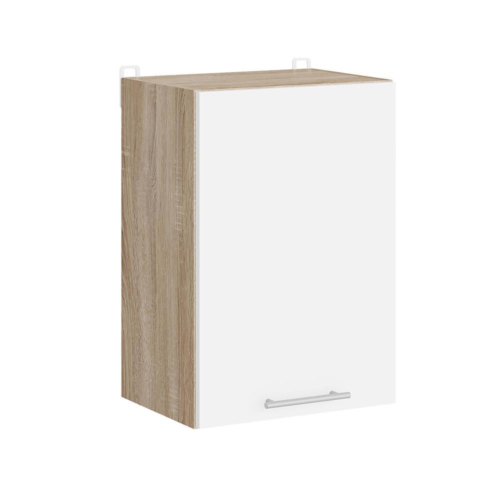 Модуль кухонный верхний Еверест Эко 400 40х30х58 см Дуб Сонома/Нимфея Альба (DTM-071013)