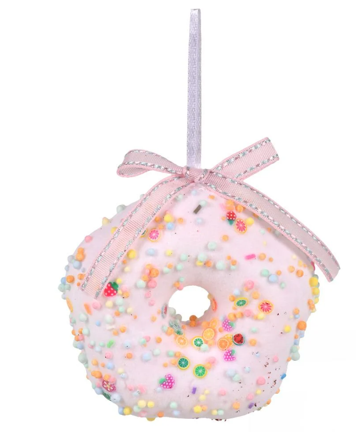 Игрушка-подвеска новогодняя Donut 10 см (R33890) Игрушка-подвеска новогодняя Donut 10 см (R33890)