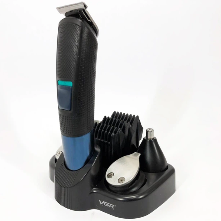 Триммер для стрижки универсальный VGR V-108 10в1 аккумуляторный 5 Вт (2863954041) Триммер для стрижки универсальный VGR V-108 10в1 аккумуляторный 5 Вт (2863954041)