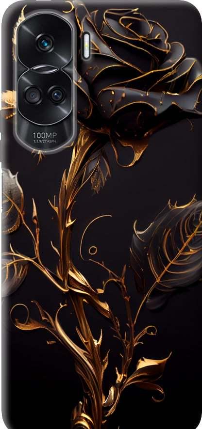 Чехол на Huawei Honor 90 Lite Роза 3 (5552u-3131-42517)