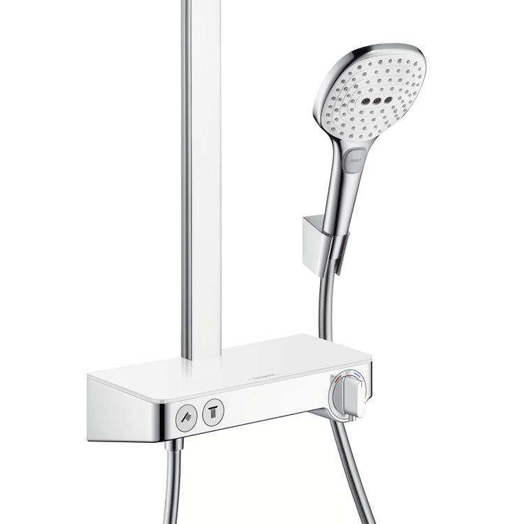 Душова система з термостатом Hansgrohe Raindance Select E 27126400 Хром (141953) - фото 5