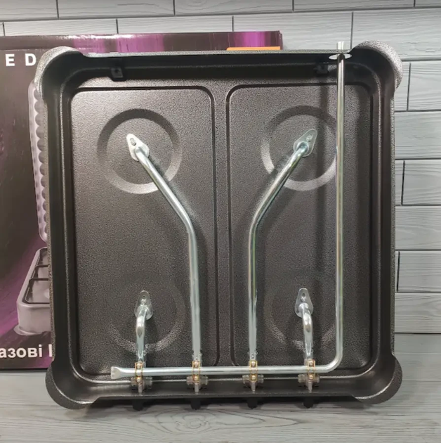 Плита газова Edenberg настільна на 4 конфорки (EB-62304) - фото 5 Плита газова Edenberg настільна на 4 конфорки (EB-62304) - фото 5