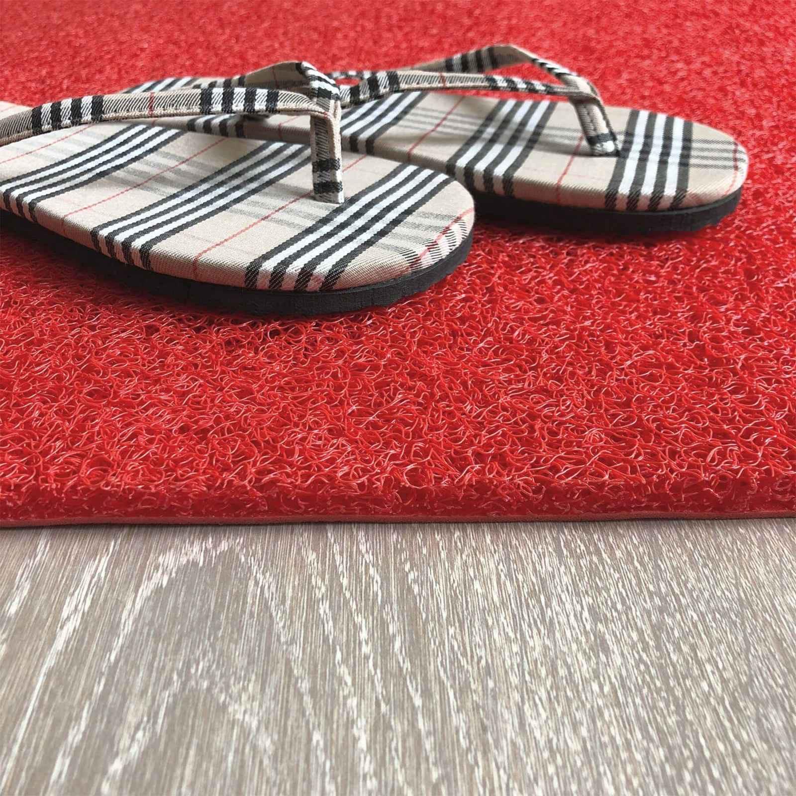 Напольное покрытие Петли ПВХ 12х1220 мм Красный - фото 3