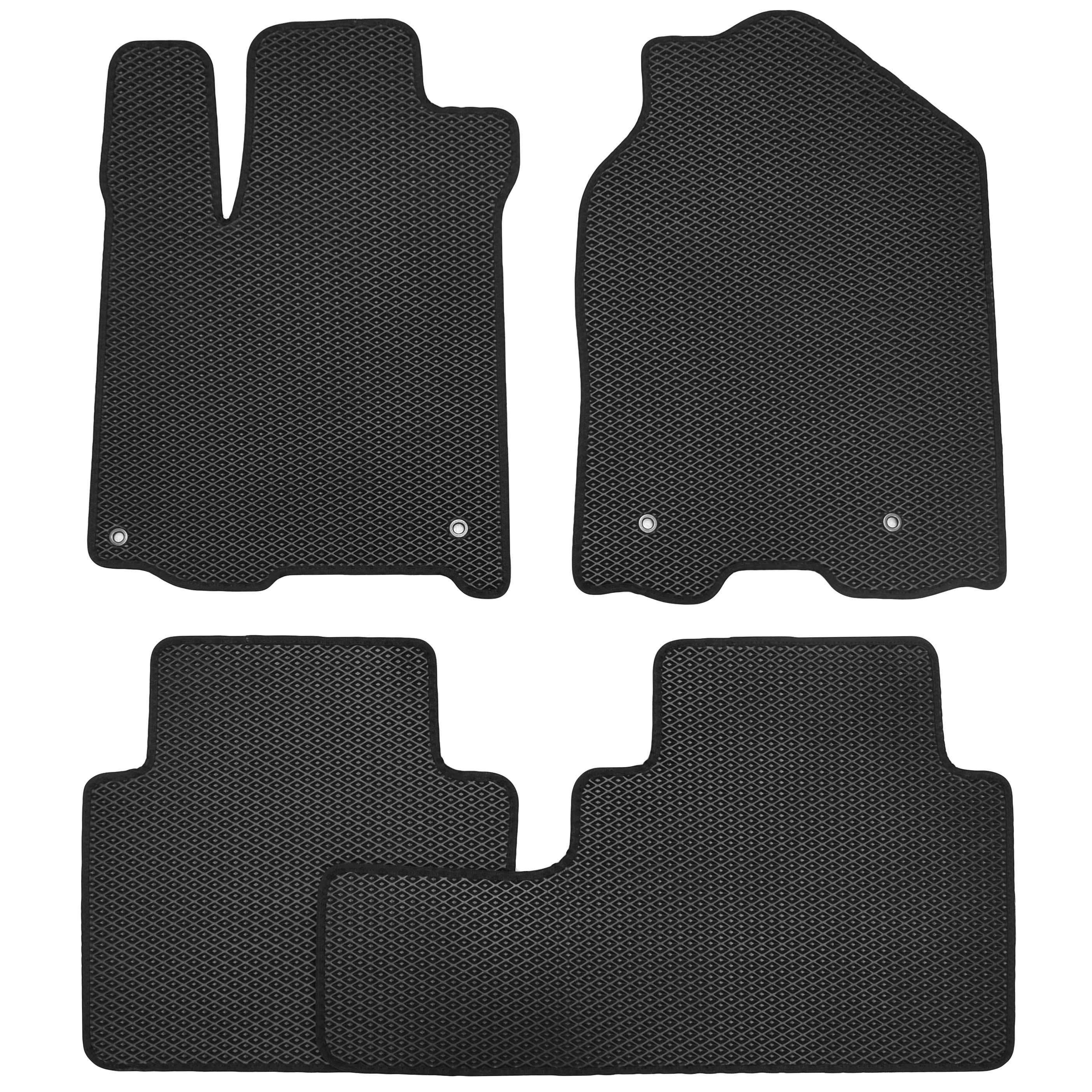 Коврики в салон для Acura RDX '14-18 EVA-полимерные Черный (149757)