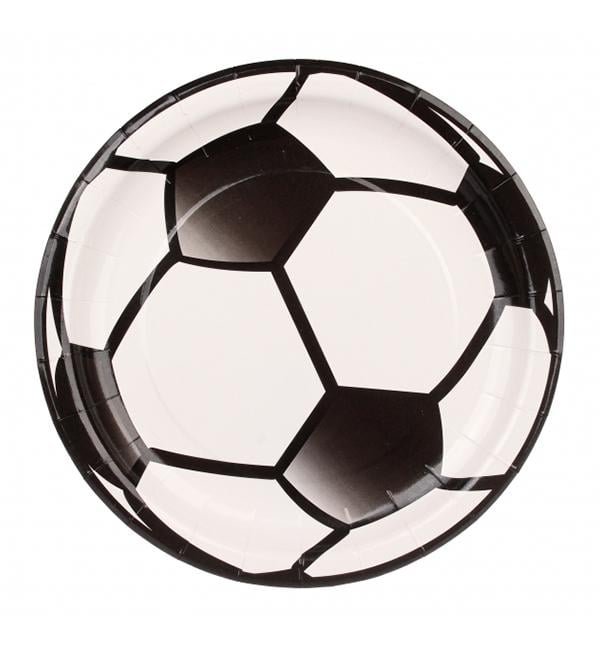 Бумажные тарелки Футбол 23 см 8 шт. (13535946)