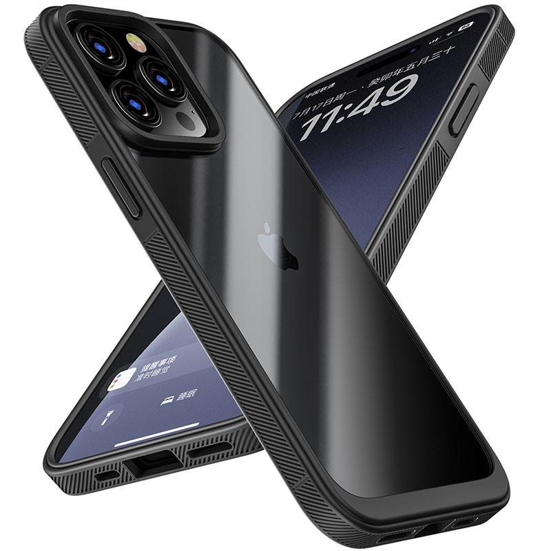 Противоударный чехол TPU+PC Pulse для Apple iPhone 13 Pro Max (6.7") Black - фото 7