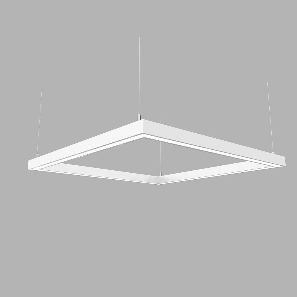 Светильник светодиодный X-LED 80 Вт квадрат 440x440x43 мм Белый (LSNK-80w) - фото 1 Светильник светодиодный X-LED 80 Вт квадрат 440x440x43 мм Белый (LSNK-80w) - фото 1