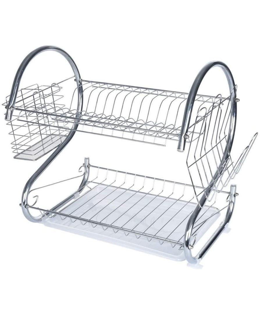 Сушилка для посуды настольная BN004 двухуровневая (33053875)