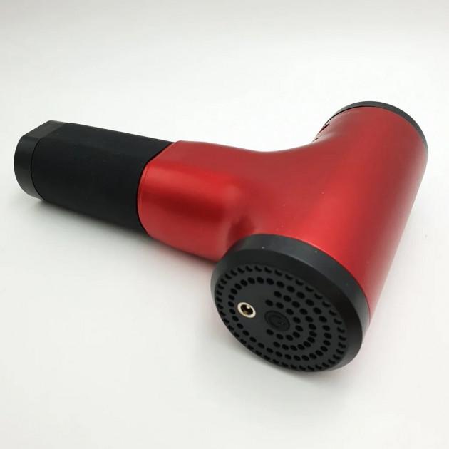 Портативний м'язовий масажер Epimol Fascial Gun HF-280 6 швидкостей Red - фото 5