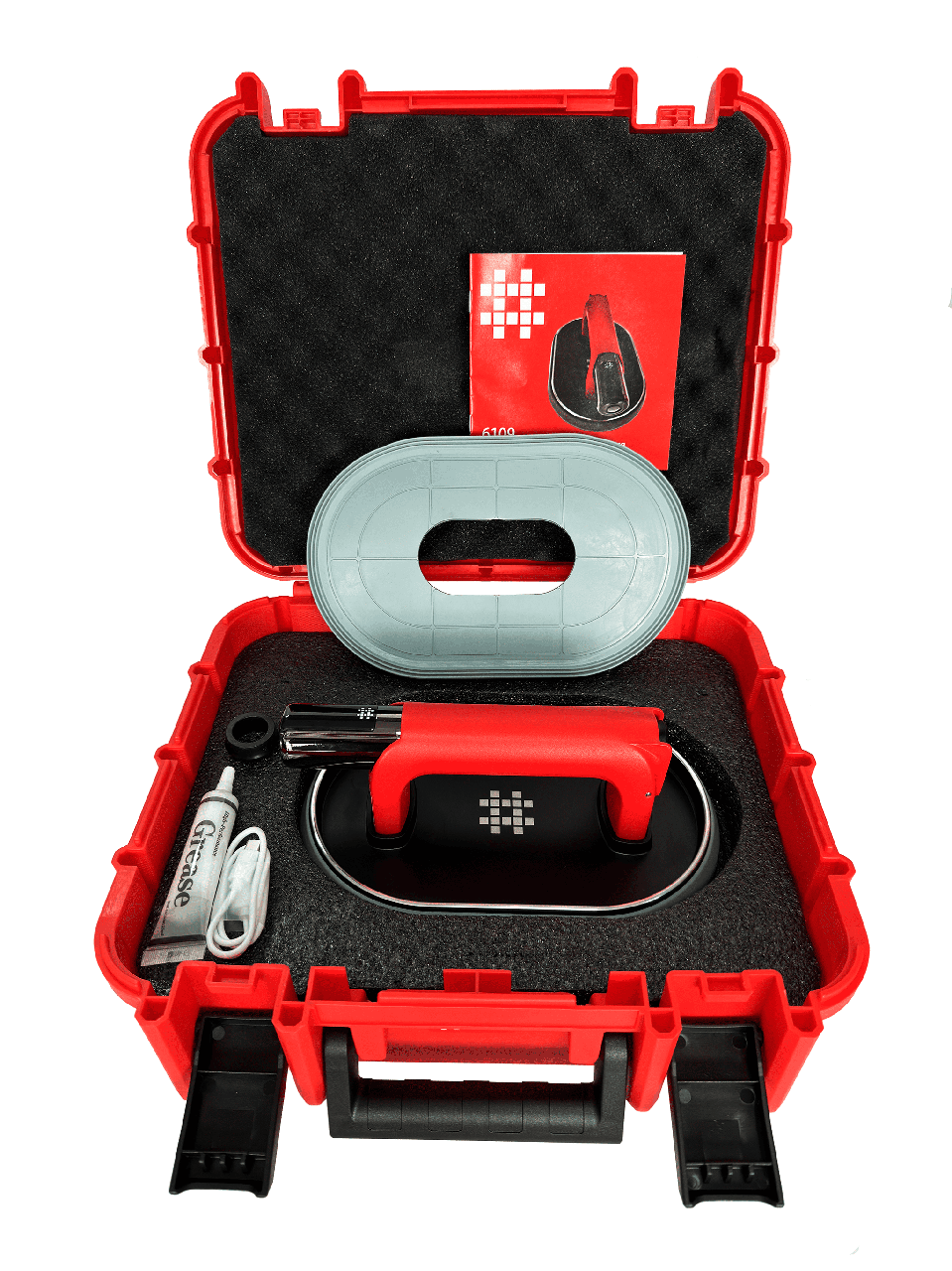 Присоска вакуумна акумуляторна Shijing 6109 для плитки 150х230 мм 150 кг