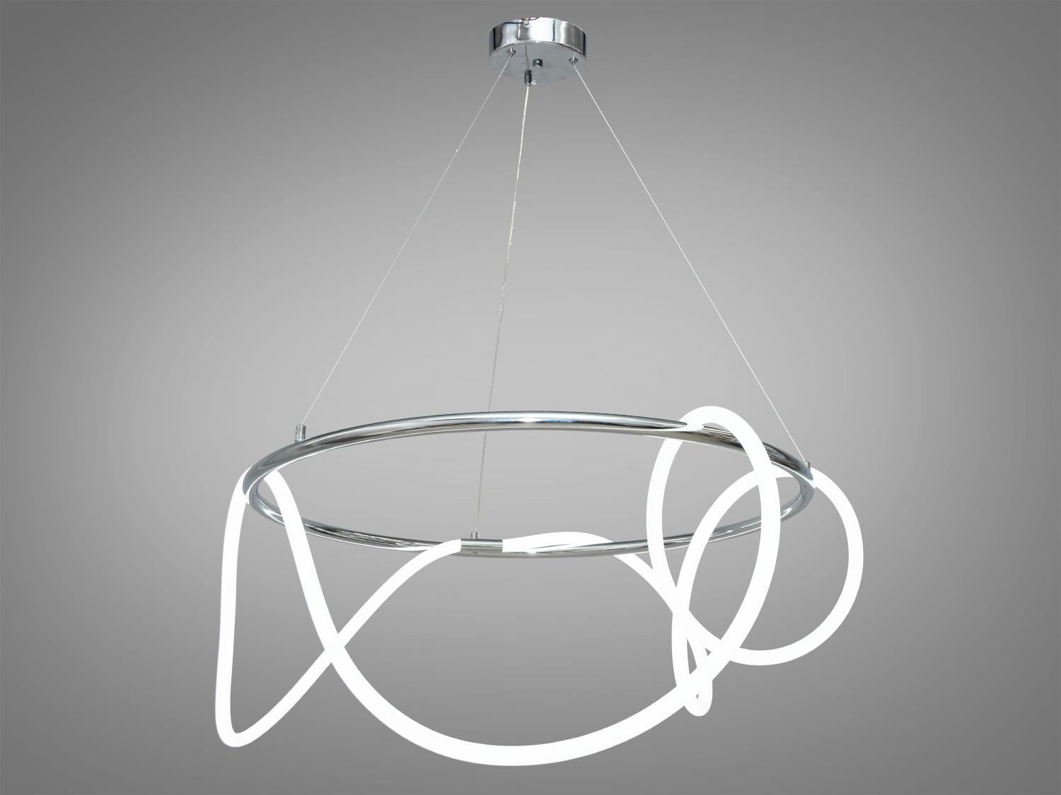 Люстра LED Diasha Y2101-800CH 32W Хром