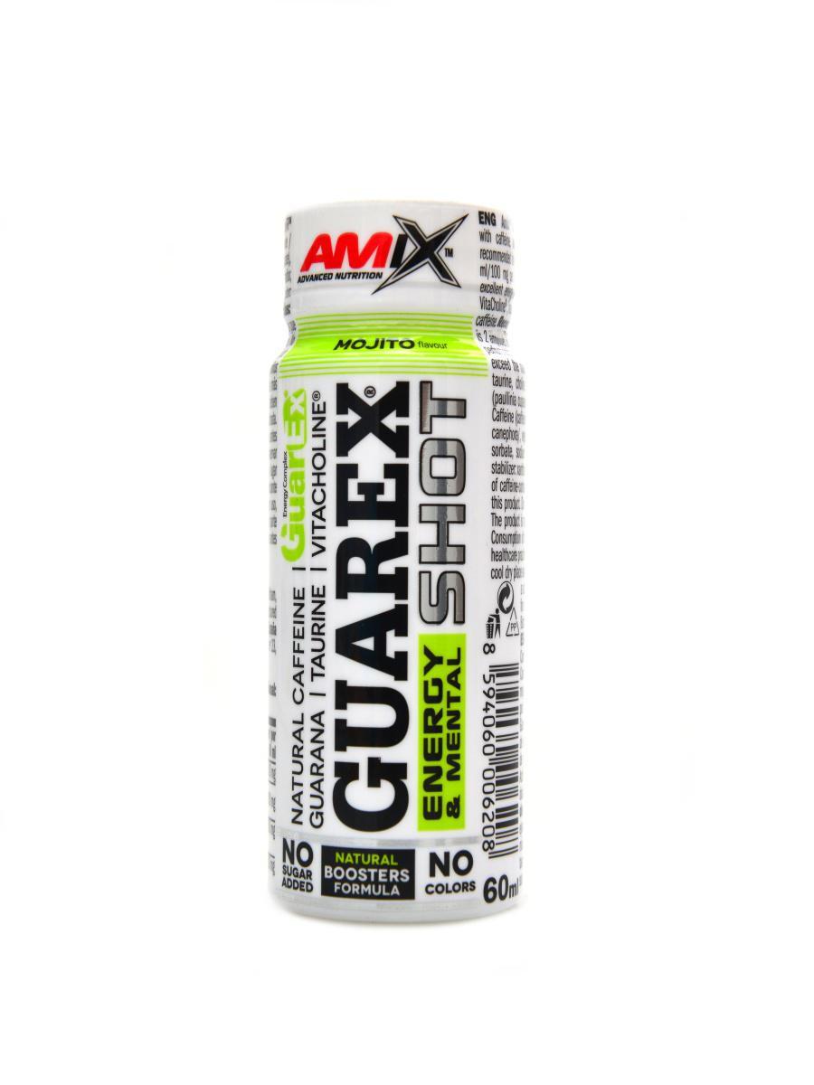 Предтренировочный напиток Amix Nutrition Guarex Energy Mental Mojito 60 ml