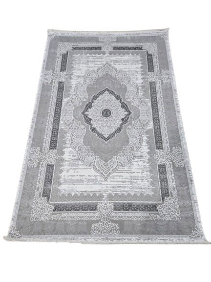 Ковер Green Carpet MONO T066A 60x100 см Cream/Silver (18499)