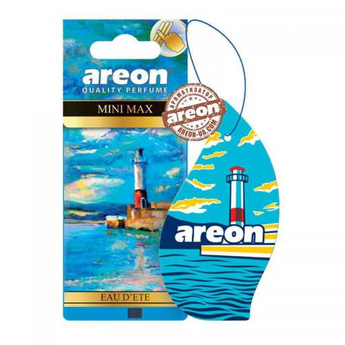 Освежитель воздуха Areon сухой листик MINI MAX Eau D’ete (AMM03)
